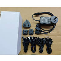 Estación de Carga para Auriculares Silent Disco de 16 Puertos, Carga 16 Dispositivos Simultáneamente con Cables Micro USB Tipo C para Eventos y Fiestas