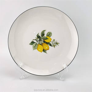 Venta al por mayor <span class=keywords><strong>barato</strong></span> a granel 20 piezas Juego de cena de porcelana/limón diseño vajilla conjunto - Product Image 3