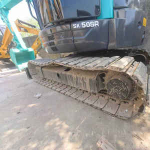 Mini-excavatrice hydraulique compacte Kobelco SK50SR à vendre, modèle japonais d'occasion, certificats EPA CE, moteur principal concentré - Product Image 6