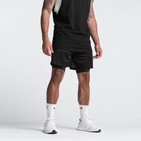 Shorts de sport pour hommes, vêtements de course à pied respirants, vêtements de sport actifs, vêtements de sport d'été à séchage rapide en polyester avec logo personnalisé