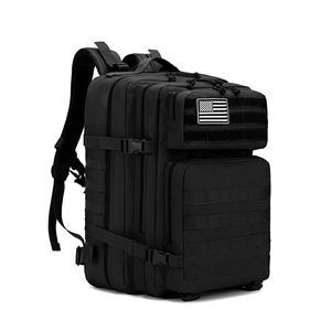 Custom Logo Wholesale Oxford Climbing Camping Travel Unique Molle Rucksack Back Pack Bag 3D Tactical <b>Backpack</b> - Product Image 4