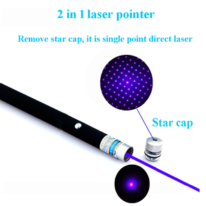 Con trỏ <span class=keywords><strong>laser</strong></span> màu xanh lá cây công suất cao đèn pin con trỏ <span class=keywords><strong>laser</strong></span> chấm đỏ ánh sáng mèo chơi điểm 2in1 ánh sáng màu xanh với nắp sao lazercap - Product Image 3