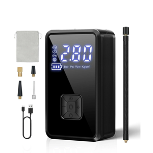 <span class=keywords><strong>Mini</strong></span> bomba de neumáticos inalámbrica para coche, bomba de aire de 150PSI para neumáticos de coche con luz LED para coche, motocicleta, bicicleta - Product Image 1