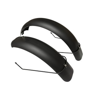 Garde-boue de vélo 24/26/20" X4.0 pour pneus larges, ensemble de garde-boue pour BMX, vélos pliants, vélos de neige, vélos de plage, vélos électriques, VTT, accessoires de cyclisme - Product Image 4