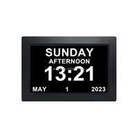 2024 New Design Table Timer 25 Alarme Gebets uhr Digitaler Kalender Tages uhr 7 8 10 12 13 14 15 Zoll