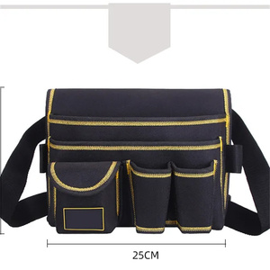 OXford Canvas Waist <b>Pouch</b> Multi-Function Electrician Organizer with Waterproof Feature Customizable OEM & ODM <b>Tool</b> Kits Holder - Product Image 1