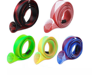 ปลอกหุ้มสายไฟแบบถัก โพลีเอสเตอร์ ยืดหยุ่นได้ หลายลาย สีสันสดใส ดีไซน์ตามสั่ง HongDun (รุ่น JK) - Product Image 2