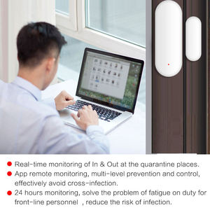 Sensor de Puerta y Ventana WiFi Tuya TY-DWC-4, Alarma de Contacto Magnético de Apertura y Cierre, Seguridad Inteligente para el Hogar, Compatible con Alexa, Google y Smart Life - Product Image 4