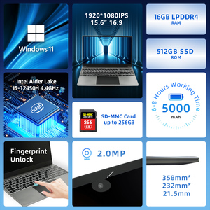 Nhà Máy Nhà Sản Xuất OEM <span class=keywords><strong>Intel</strong></span> Bộ Vi Xử Lý 16GB RAM Máy Tính Xách Tay Thắng 11 Kinh Doanh <span class=keywords><strong>15</strong></span>.6Inch I12 Thế Hệ Máy Tính Xách Tay Cho Doanh Nghiệp - Product Image 3
