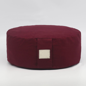 MOWIN coussin rond de méditation housses de coussin de broderie personnalisées en gros oreiller de yoga couleur et <span class=keywords><strong>taille</strong></span> personnalisées - Product Image 1