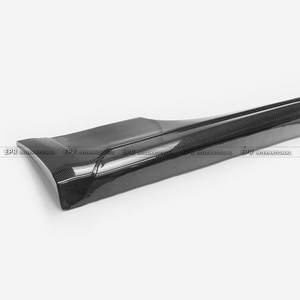 Faldones Laterales Anchos de Fibra de Carbono Ligera Tipo EPA para Fiat 500 S3, Instalación Directa - Product Image 3