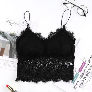 Soutien-gorge de sport petite écharpe en dentelle tricot de poitrine pour femmes matures soutien-gorge sexy pour femmes usine de sous-vêtements - Product Image 2