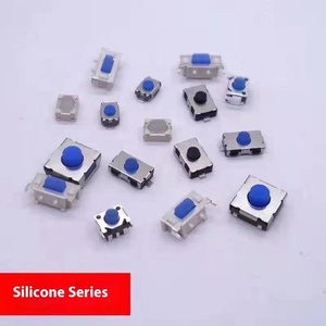 Nhà Máy Bán buôn 4-pin SMT Micro Tactile nút chuyển ngay lập tức cảm ứng trắng Silicone IP65 mức độ 1NO kết hợp - Product Image 2