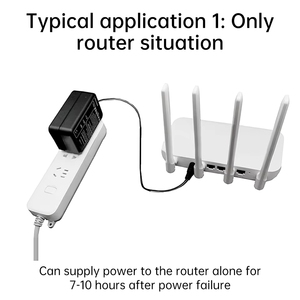 Mini UPS Portátil AC 100-240V a DC 5V 9V 12V para Módem, Cámara CCTV, Router Wi-Fi, <span class=keywords><strong>Amplificador</strong></span>, Tira de LED, <span class=keywords><strong>Amplificador</strong></span> de Panel - Product Image 2