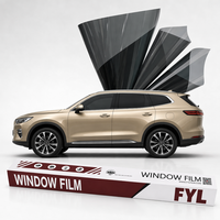 Film intelligent pour plaque d'immatriculation en céramique nano, film de fenêtre IR95 en céramique nano HD VLT20-80% IRR95% UV99% teinte automobile premium en céramique UV99