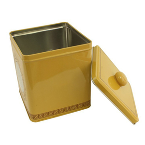 High Quality Italy Europe Food Grade Stackable Cookie Storage Metal Box <b>Christmas</b> <b>Tin</b> Can <b>Biscuit</b> Cookie <b>Tin</b> Box with Window - Product Image 2