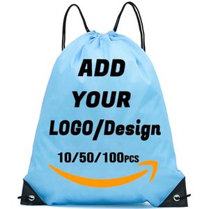 Custom Drawstring Backpack Personalized Bulk Sport Draw <b>String</b> <b>Bags</b> with Logo, Text, Design, Customized Promotional Items - Product Image 6