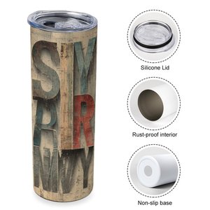Vaso de Acero Inoxidable de 20 oz, Aislado al Vacío, Sellado Hermético, Logotipo Personalizado, Venta al por Mayor - Product Image 2