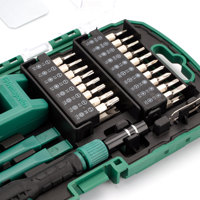 Kit de tournevis de précision Rolicy 43-en-1: 36 embouts, tournevis magnétique, ventouse, mini barre de levier, ouvre-carte SIM pour Iphone et PC