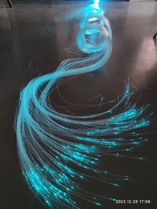 Accesorios de iluminación de 0,5mm con brillo lateral de fibra óptica, Kit Starlight de revestimiento de techo, materia prima, luz de ráfaga de <span class=keywords><strong>estrellas</strong></span> para luz de cielo estrellado - Product Image 5