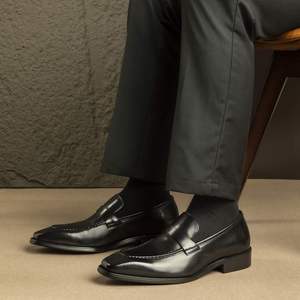Mocassins Homme Nouveaux de Haute Qualité, Décontractés et Habillés, Respirants, Style Britannique, Rehaussants, Légers, pour l'Automne - Product Image 6