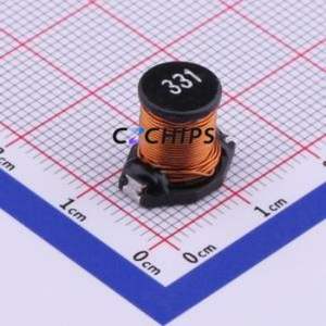 Inducteur de puissance SMSD0810-331MT SMD (Inductance : 330uH) (Précision : 20%) Courant de saturation (Isat) : 1,2A - Product Image 1