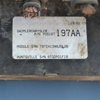 Calculateur moteur d'occasion Grandvoyager 133AC ECM 300C Grand Cherokee Commander Patriot ECU 197AA Démontage de voiture d'occasion