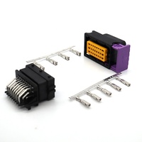 AH7242-1.5/2,8-21/211PC249S0005 AHI ECU-conector automotriz, 24 Pines, conector hembra, cable de conector automático, color negro