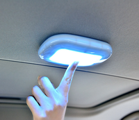 Éclairage de plafond led pour Yacht/RV/voiture, universel USB Rechargeable sans fil avec interrupteur tactile à succion magnétique