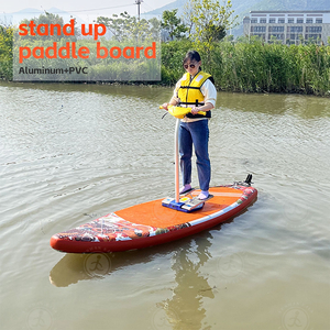 Vélo aquatique SUP gonflable pour piscine et lac Stand up Paddle Water Bicycle pour l'aventure en plein air - Product Image 3