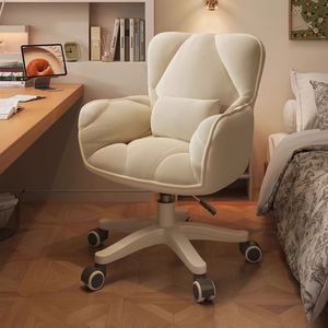 Salon Barber Rolling <b>Stool</b> Chair Lift High-footed <b>Round</b> <b>Stool</b> Swivel Chair Home - Product Image 2
