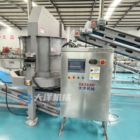 Machine de déshydratation continue de qualité alimentaire DY pour fruits et légumes fraîchement coupés, machine de déshydratation continue pour fruits