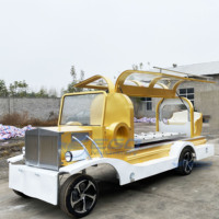 Nouveau corbillard électrique personnalisé avec cercueil de glace corbillard fournitures funéraires corbillard tiré par un cheval véhicule de service funéraire