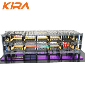 American <span class=keywords><strong>Ninja</strong></span> Warrior Obstacles Theme Playground con Foam Pit para Team Building - Product Image 2