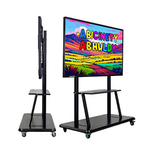 Panel Interactivo, Pizarra Inteligente de 85 Pulgadas, 4K, Pantalla Táctil LCD Infrarroja de 40 Puntos, para Conferencias/Enseñanza Escolar - Product Image 1