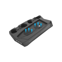 Support Vertical Multifonctionnel de Charge pour PS5 DE/UHD avec Ventilateur de Refroidissement et Chargeur pour Manette PS5 – Accessoires de Jeu PlayStation 5