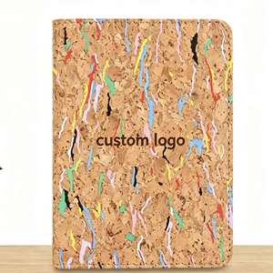Cartera de Viaje Multifuncional de Madera y Cuero PU, Porta Tarjetas, Etiqueta para Equipaje, para Viajes de Negocios, Regalo, con Logotipo Personalizado - Product Image 1