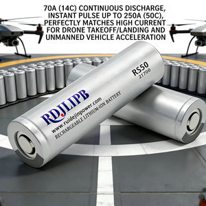 Batería Reliance Inr21700 Rs40 21700 4000 mAh 70A de Alta Potencia y Baja Resistencia Interna de Iones de Litio Vs 40Pl para Drones - Product Image 1