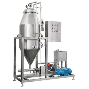 Máquina de desgasificación al vacío desaireador de leche de jugo de fruta de acero inoxidable a la venta