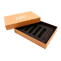 Goffratura bottiglia di profumo confezione 2ml 10ml Set campione opaco lucido UV scatola di cartone per la cura della pelle smalto regali di siero
