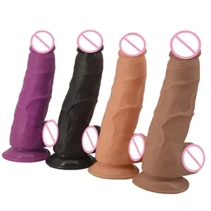 FAAK006 यथार्थवादी dildo सक्शन कप के साथ त्वचा का रंग सेक्स उत्पादों बड़े dildo सेक्स खिलौने महिलाओं के लिए गुदा योनि masturbator