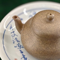 Théière en argile Yixing Qing-Jiangpo Jun De, faite à la main en argile Zisha, cuite à haute température, certifiée REACH, de qualité alimentaire, classique pour le thé
