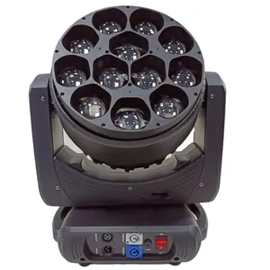 12pcs 40w RGBW 4in1 Led Zoom Stage Light Dmx 512 With Circle Control