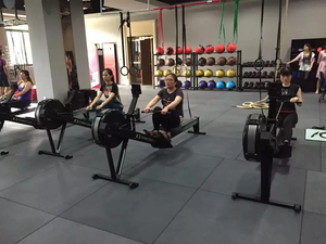 Enlio Piso De Caucho <span class=keywords><strong>para</strong></span> Gimnasio Indoor Outdoor Playground Fitness Center Anti Shock Gym piastrelle per pavimenti pavimenti in <span class=keywords><strong>gomma</strong></span> per palestra - Product Image 5