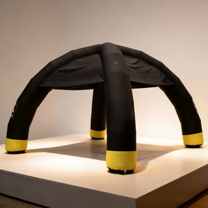 Dôme gonflable en PVC à quatre coins fermés, impression UV, imperméable, multicolore, 1000-1500 mm, tente publicitaire alimentée par prise électrique - Product Image 4