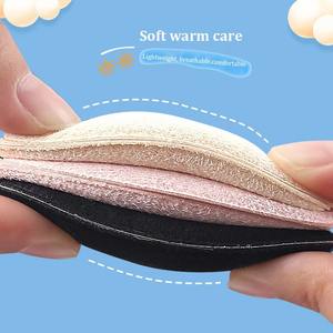 Sepatu anak-anak, stiker sepatu anak-anak pelindung bayi Anti jatuh bantalan tumit Anti-penggilingan lembut ukuran sepatu setengah bantalan sisipan tumit - Product Image 2