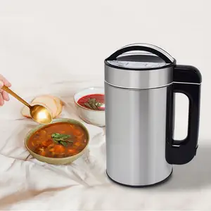 Sopa de uso doméstico de 1,2 L para batidos, jugo grueso, leche de soja, nueces, licuadora de leche de almendras, procesador de alimentos multifuncional