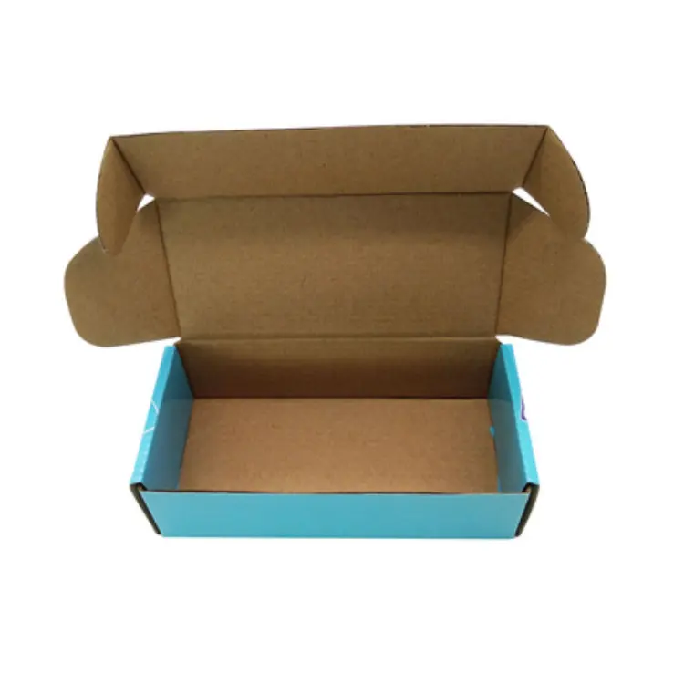 Custom Shipping Box Mailers Printing Cardboard lingerie T-shirt scarf socks set packaging Foldable Shoe Boxes