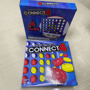 <span class=keywords><strong>Jeu</strong></span> <span class=keywords><strong>de</strong></span> société éducatif classique <span class=keywords><strong>4</strong></span> en ligne pour enfants, 2 joueurs, familial, en plastique, 100 pièces, magnifique boîte colorée - Product Image 3