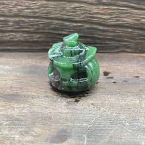 3cm Natural Stones Healing Gemstone Mini Size <b>Crystal</b> Pumpkin Carving Crafts Amethyst <b>Crystal</b> Gifts Hallowmas - Product Image 5